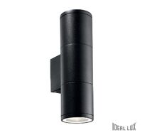 Уличный настенный светильник Ideallux GUN AP2 SMALL NERO_IL