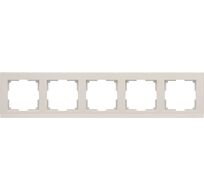 Рамка на 5 постов Stark WL04-Frame-05-ivory a050915_WR